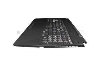 1KAHZZQG01 original Asus keyboard incl. topcase DE (german) black/transparent/black with backlight