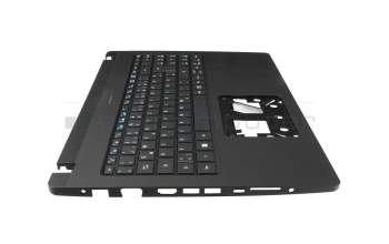 1KAJZZG0688 original Acer keyboard incl. topcase DE (german) black/black