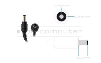 25.TE1M9.001 original Acer AC-adapter 60.0 Watt