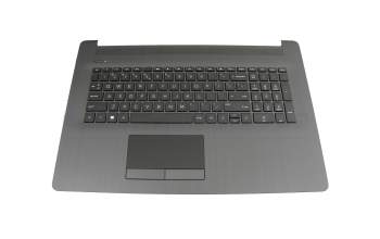 2B-ABK06I610 original Primax keyboard incl. topcase NL (dutch) black/silver