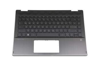 2H-BBJGMW63111 original Primax keyboard incl. topcase DE (german) black/black with backlight