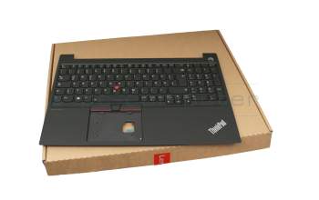 2H-BC9GML70111 original Lenovo keyboard incl. topcase DE (german) black/black with backlight and mouse-stick