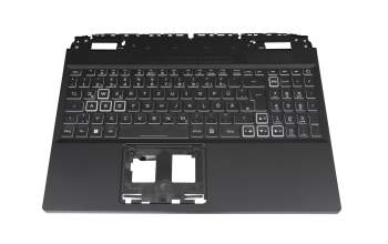 32204EB9K201 original Acer keyboard incl. topcase DE (german) black/black with backlight (4060/4070)