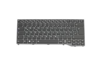 34053332 original Fujitsu keyboard DE (german) black/black matte with backlight