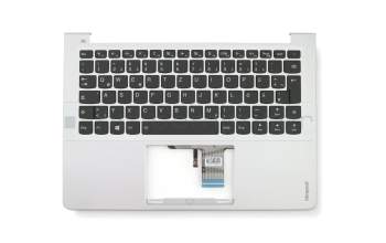 35046441 original Medion keyboard incl. topcase DE (german) black/silver with backlight