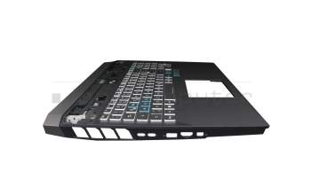 38F1PAM7601 original Acer keyboard incl. topcase DE (german) black/black with backlight