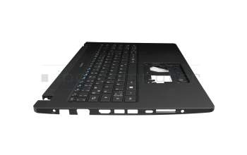 40F02JL7601 original Acer keyboard incl. topcase DE (german) black/black with backlight