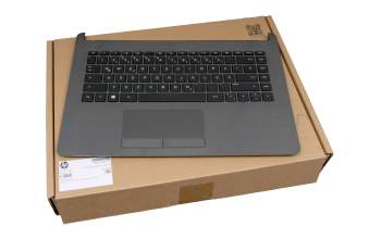 413CKD1420195S0 original HP keyboard incl. topcase DE (german) black/grey