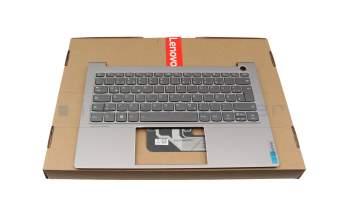 460.0M502.0001 original Lenovo keyboard incl. topcase DE (german) black/grey with backlight