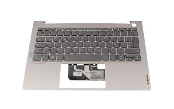 460.0M502.0001 original Lenovo keyboard incl. topcase DE (german) black/grey with backlight