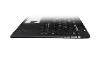 460.0RD06.0012 original Lenovo keyboard incl. topcase DE (german) black/black with backlight and mouse-stick