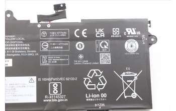 Lenovo 5B11B36321 BATTERY LG L20L3PG1 11.58V57Wh3cell