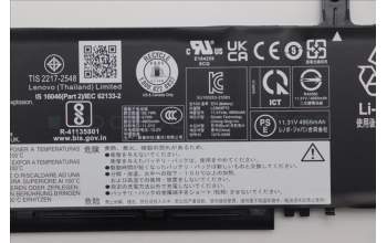 Lenovo 5B11H56399 BATTERY Internal, 3c 57Wh, LiIon, SMP