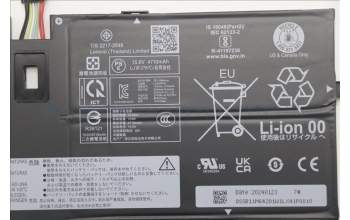 Lenovo 5B11M64202 BATTERY 4cell 75Wh 15.6V L23D4PH0 SD/A