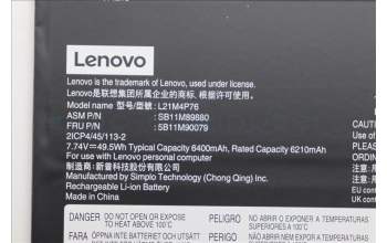 Lenovo 5B11M90079 BATTERY Internal, 4c 49.5Wh, LiIon, SMP