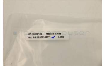 Lenovo 5B30Z38957 BEZEL FRU BEZEL T16G1_B_SHEET_IR_ASSY