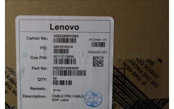 Lenovo 5C11C12594 CABLE FRU CABLE EDP cable