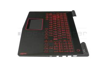 5CB0P24361 original Lenovo keyboard incl. topcase DE (german) black/black with backlight