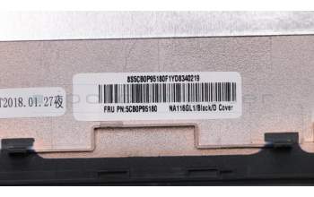 Lenovo 5CB0P95180 Lower Case 3N 81A6/81A7 Black