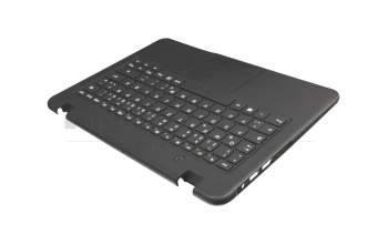 5CB0Q89808 original Lenovo keyboard incl. topcase DE (german) black/black