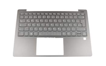 5CB0S15979 original Lenovo keyboard incl. topcase DE (german) grey/grey with backlight