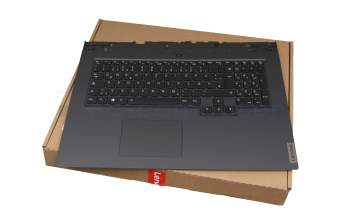 5CB0Z21114 original Lenovo keyboard incl. topcase DE (german) black/black with backlight