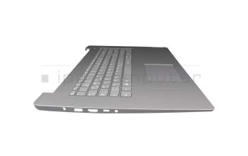 5CB1B97470 original Lenovo keyboard incl. topcase DE (german) grey/grey