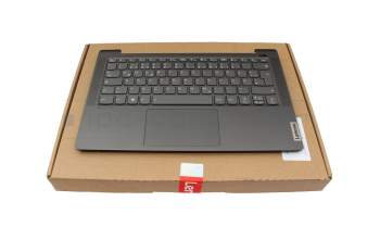 5CB1C13390 original Lenovo keyboard incl. topcase DE (german) dark grey/grey with backlight