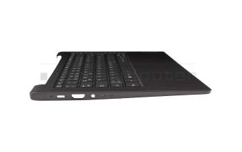 5CB1C13390 original Lenovo keyboard incl. topcase DE (german) dark grey/grey with backlight