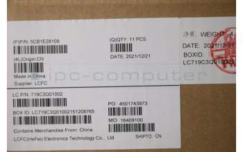 Lenovo 5CB1E28109 COVER FRU P14SG2_D_COVER_PPS_ASSY