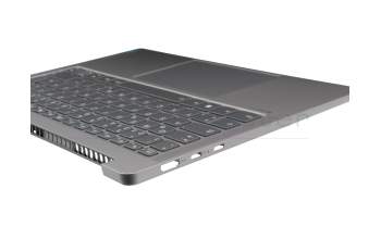 5CB1L72138 original Lenovo keyboard incl. topcase DE (german) black/grey with backlight