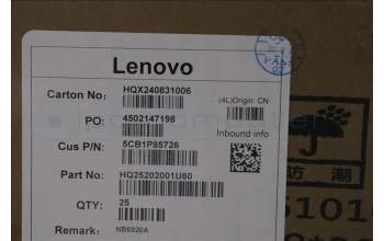 Lenovo 5CB1P85726 COVER Lower Case H 21NH LG