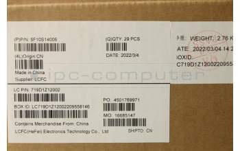 Lenovo 5F10S14006 FAN SYSTEM FAN L 82R3 AVC