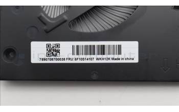 Lenovo 5F10S14107 FAN FAN C 82XD AVC H45