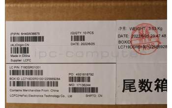 Lenovo 5H40W36675 HEATSINK CPU heatsink,w/fan,UMA,Delta