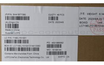 Lenovo 5H41B77390 HEATSINK FRUKT4D0_UMATHM_ASSYTHT Toshiba