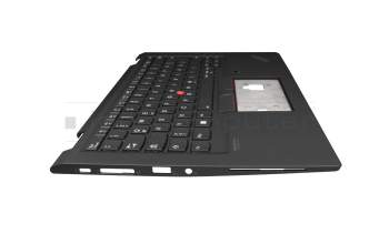 5M10Y85785 original Lenovo keyboard incl. topcase DE (german) black/black with backlight and mouse-stick