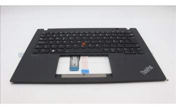 Lenovo 5M11G27180 MECH_ASM KBD C-Cov DEN BKLT Chicon BK