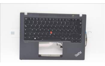 Lenovo 5M11G27218 MECH_ASM KBD C-Cov FRA BKLT Sunrex BK