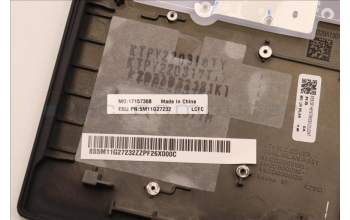 Lenovo 5M11G27232 MECH_ASM KBD C-Cov GER BKLT Transi BK