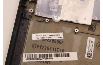 Lenovo 5M11H25907 MECH_ASM KB CCov GER BKLT Transi WW BK