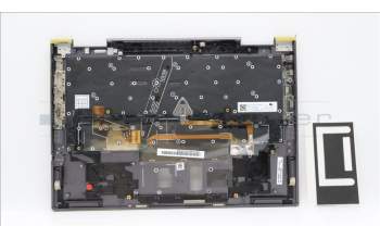 Lenovo 5M11H45831 MECH_ASM KBD BZL,WL,GY,SRX,FRA/ENG