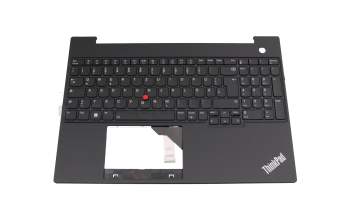 5M11H94874 original Lenovo keyboard incl. topcase DE (german) black/black with backlight and mouse-stick