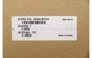 Lenovo 5M20U50793 MECHANICAL Plastic name cover