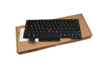 5N20V44167 original Lenovo keyboard DE (german) black/black with mouse-stick