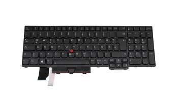 5N20W68300 original Lenovo keyboard DE (german) black/black with backlight and mouse-stick