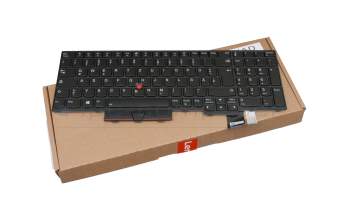 5N20X22891 original Lenovo keyboard DE (german) black with mouse-stick