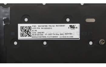 Lenovo 5N21D68367 NB_KYB CS22 FL TOP,GR-BL,LTN,SWS