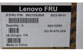 Lenovo 5N21D93898 NB_KYB CS22 NM TOP,GR-BL,LTN,SWS