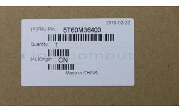 Lenovo 5T60M36400 TOUCHPAD Touchpad Module B 80U3 W/FFC BK